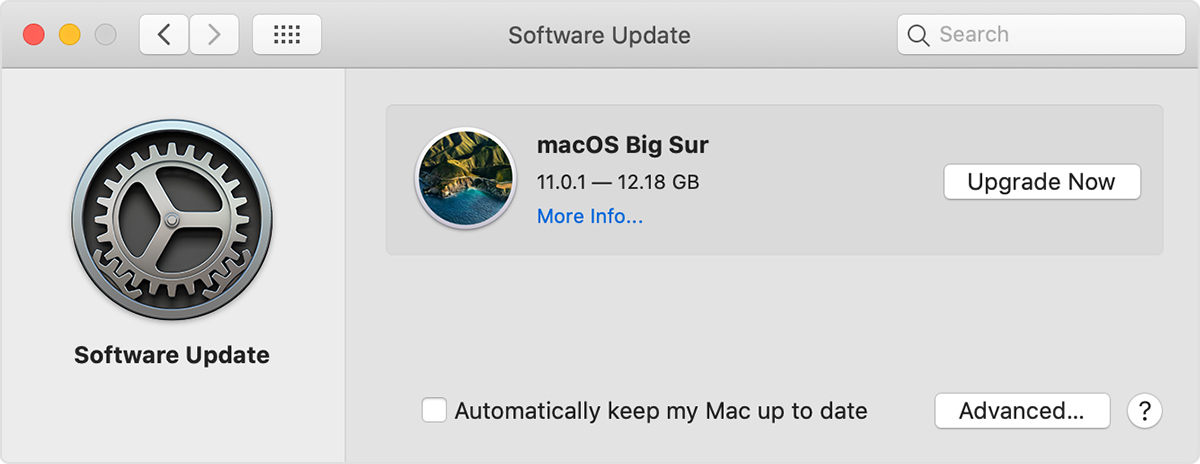 check for updates on your mac